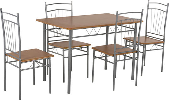 Dining Room Peary 5pcs 110x60cm