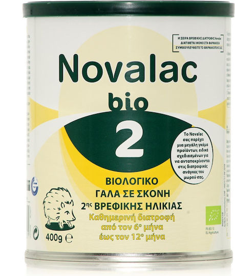 Novalac Milk Powder Bio 2 for 6m++ Months 400gr