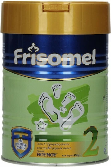 NOUNOU Milk Powder Frisomel 2 for 6m++ Months 400gr