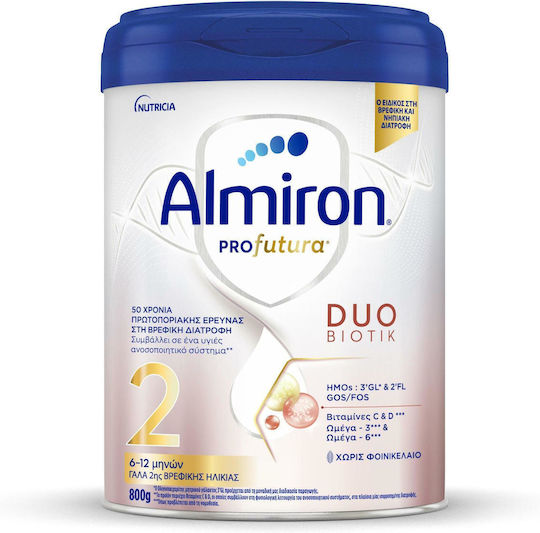 Nutricia Milk Powder Almiron Profutura 2 for 6m++ Months 800gr