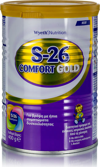 Wyeth Γάλα σε Σκόνη Nutriton S-26 Comfort για 0+ Μηνών 400gr