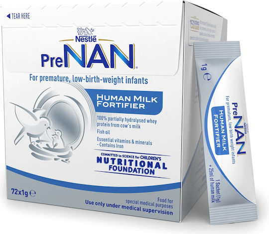 Nestle Γάλα σε Σκόνη Prenan Human Milk Fortifier για Πρόωρα 70gr