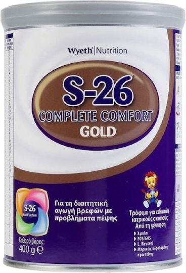 Wyeth Milk Powder Nutriton S-26 Comfort for 0m++ Months 400gr