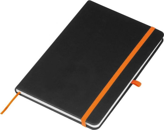 Notebook A5 Black Orange Engraving