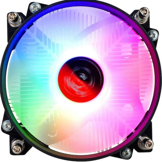 Spire QuadroFlow RGB Охладител за ЦПУ за Socket 1700 Черен