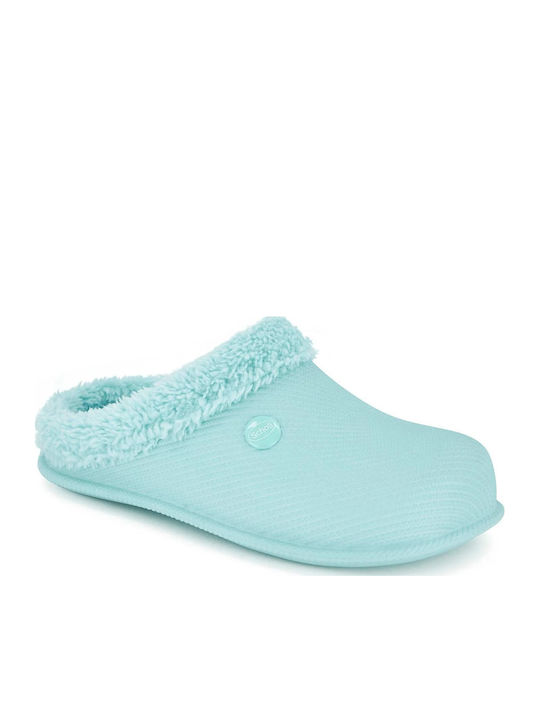 Neeva Ανατομικές Γυναικείες Παντόφλες Aquamarine