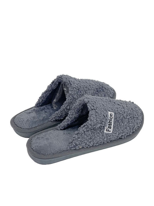 Winter Women's Slippers Gray