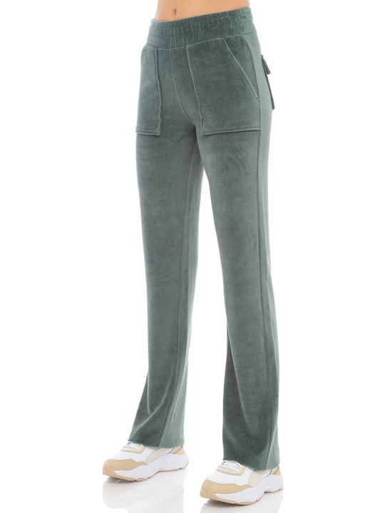 Sweatpants Velvet Dark Grey