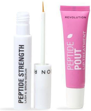 Revolution Beauty Peptide Power Lash & Lip Duo Makeup Set 2pcs