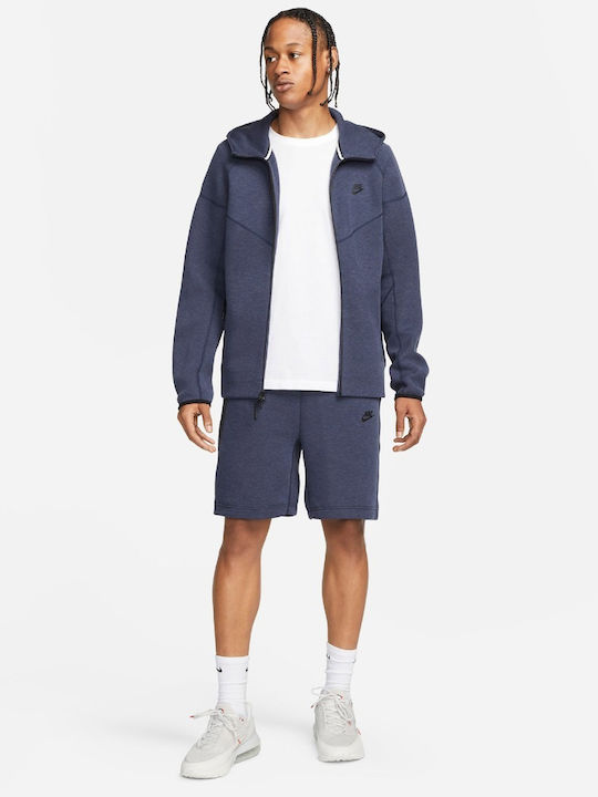 Tech Fleece Windrunner Hoodie Jacket Blue