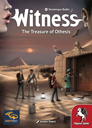 Επιτραπέζιο Παιχνίδι Witness – The Treasure Of Othesis για 4 Παίκτες 10+ Ετών (EN) Pegasus Spiele