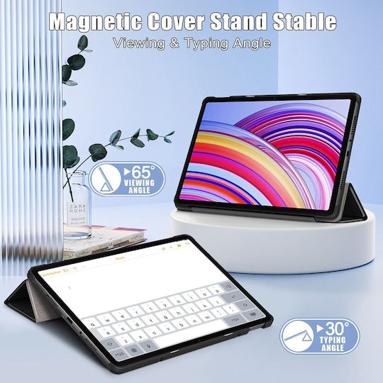 Techsuit FoldPro Klappdeckel Robust Schware (Redmi Pad Pro 12.1 / Poco Pad 12.1)
