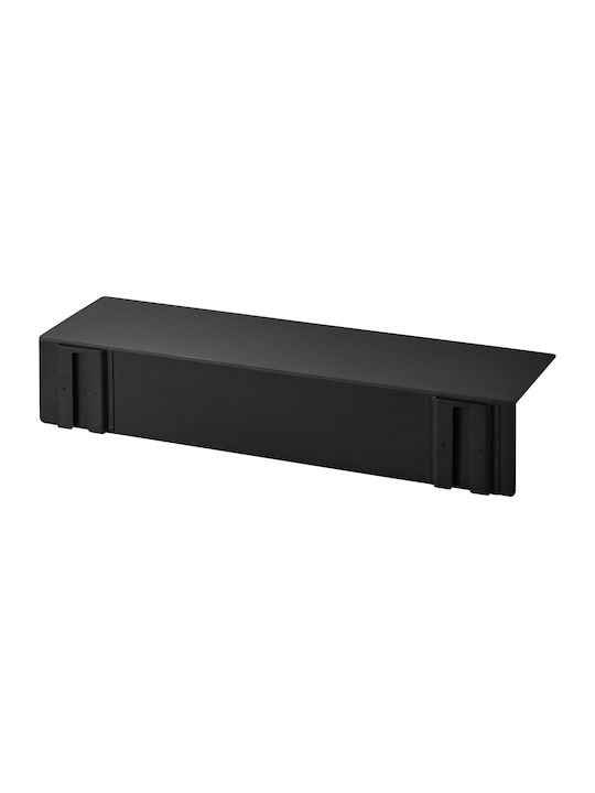 Ράφι Τοίχου Μαύρο 50x15.7x9εκ.