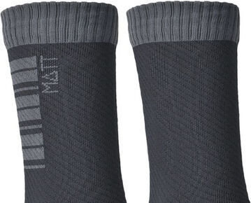 Matt Isothermische Jagdsocken Wolle in Schwarz