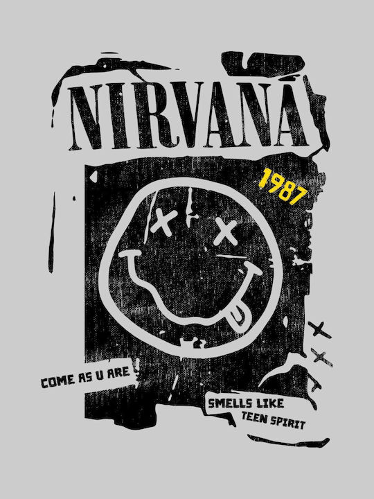 Nirvana Sweatshirt - BLACK