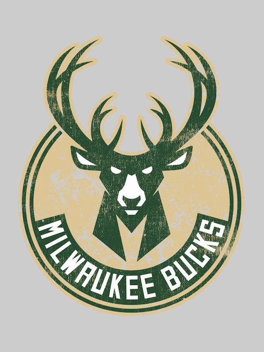 Milwaukee Bucks Hoodie (Replica) - GREY MELANGE