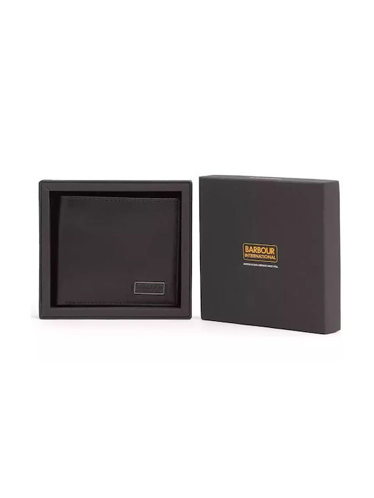 Barbour Men's Leather Wallet Black