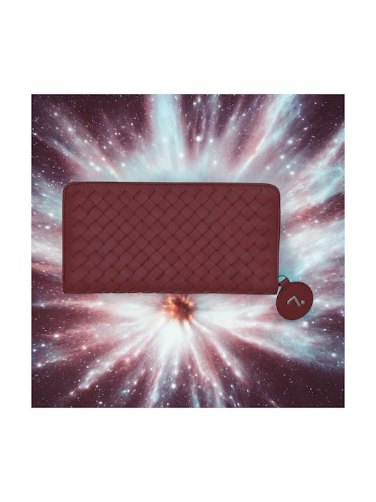 7.Dots Leather Women's Wallet Red