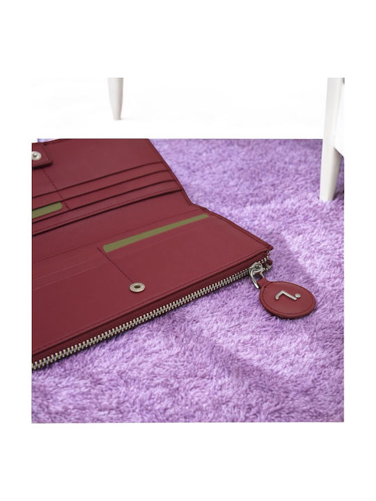 Leather Women's Wallet Classic Red