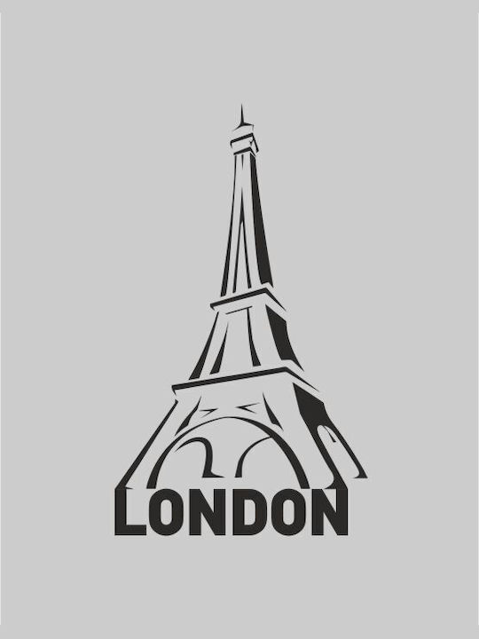 London hoodie - BLACK