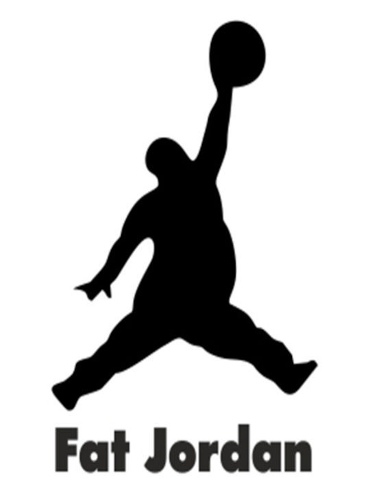 Fat Jordan t-shirt - BLACK