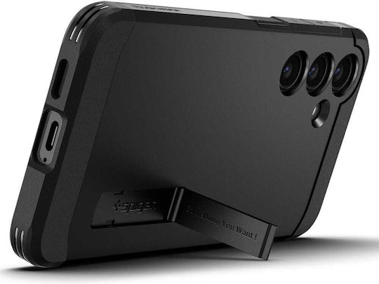 Spigen Tough Umschlag Rückseite Silikon / Kunststoff 0.3mm Schwarz (Galaxy S24 FE)