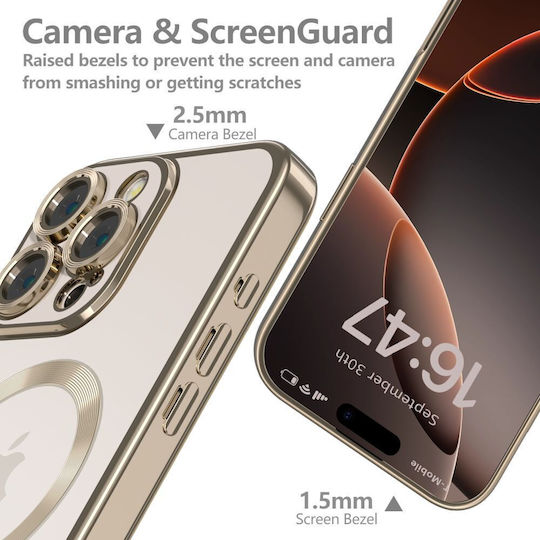 Tech-Protect Magflex Back Cover Σιλικόνης Διάφανο (iPhone 16 Pro)