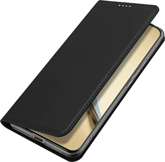 Dux Ducis Skin Pro Задна корица Изкуствена кожа Магнитен Черен (Realme 13 Pro / 13 Pro+)