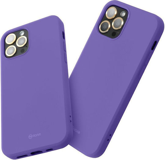 Roar Colorful Back Cover Silicone Purple (Galaxy S24)