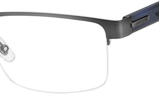 Carrera Metal Eyeglass Frame Gray 8888 R80