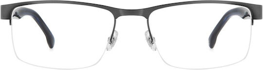 Carrera Metal Eyeglass Frame Gray 8888 R80