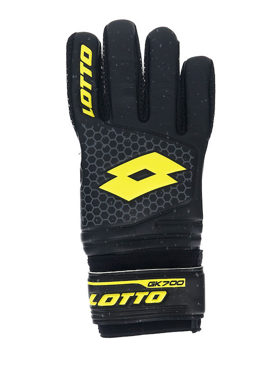 Lotto GK 700 II Goalkeeper Gloves Adults Black