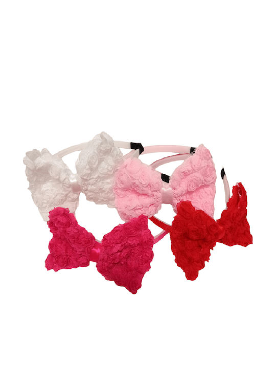 Elecool Kids Headband With Bow White Elecool Kids Headband With Bow White