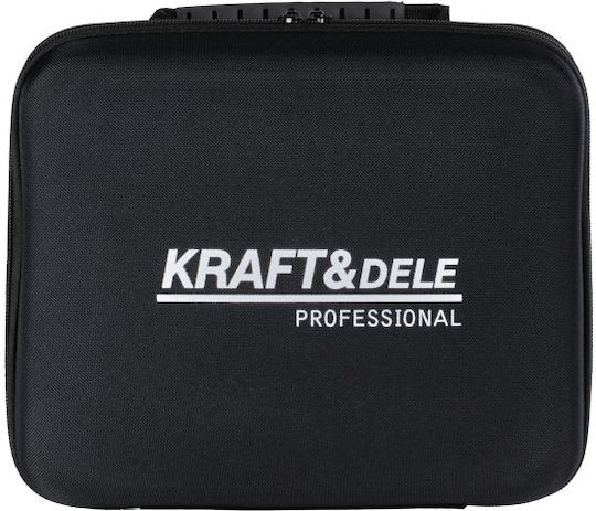 Kraft & Dele Πιστόλι Μασάζ για το Κεφάλι, την Πλάτη & το Σώμα με Δόνηση Λευκό