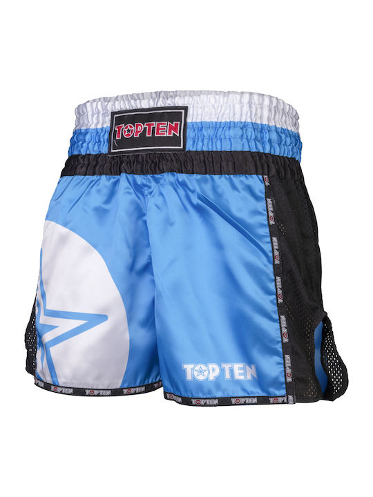Top Ten Wako Ανδρικό Σορτσάκι Kick/Thai Boxing Μπλε