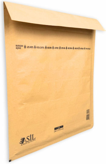 thessPACK Envelope Bag Type with Bubble Wrap 1pcs in Brown Color