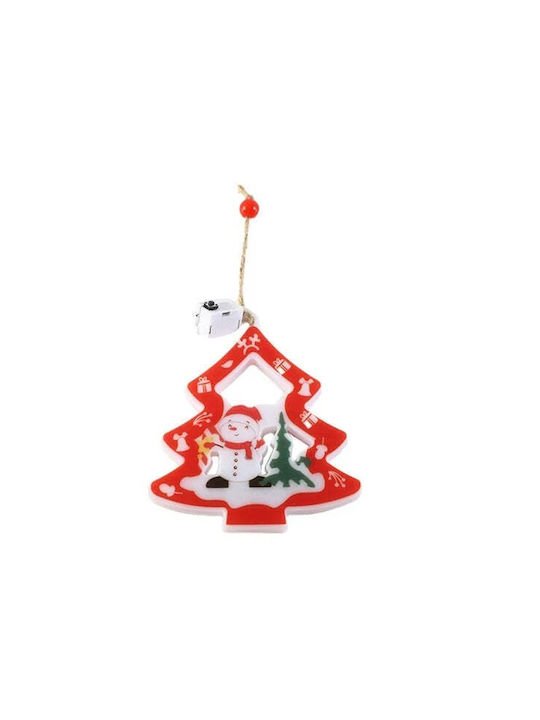 Set Ornamente Copăcei Roșii 5 Bucăți