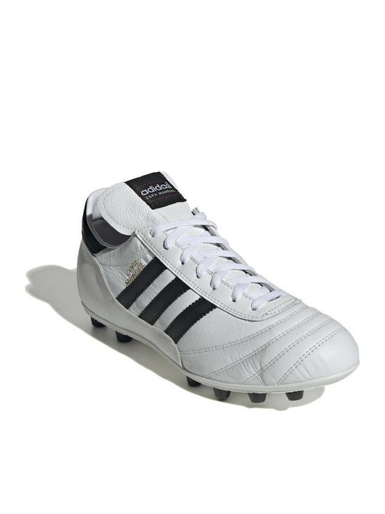 adidas Copa Mundial Ποδοσφαιρικά Παπούτσια με Τάπες FG Λευκά