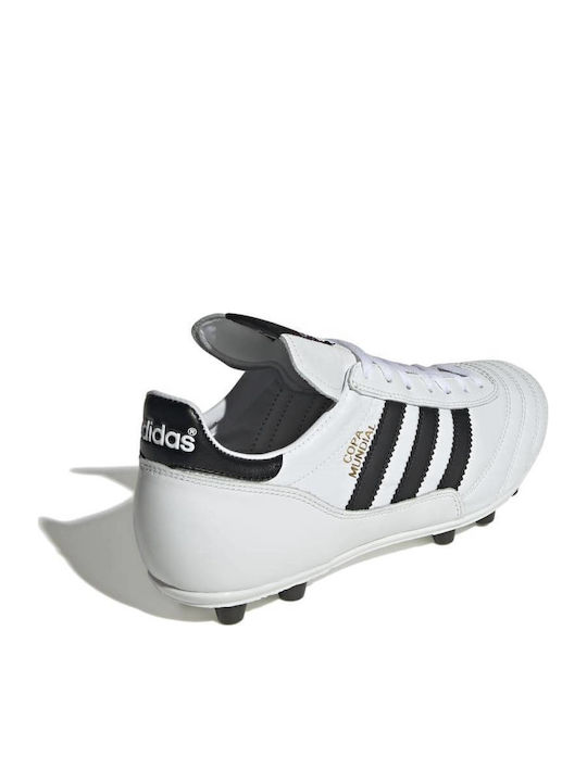 adidas Copa Mundial Ποδοσφαιρικά Παπούτσια με Τάπες FG Λευκά