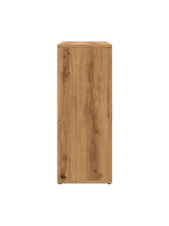 Sideboard made of Wood & Metal with Drawers Oak 91x29.5x75cm
