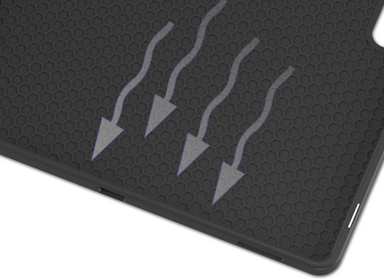 Erbord Flip Cover Dauerhaft Marineblau (Samsung Galaxy Tab S10 Ultra)