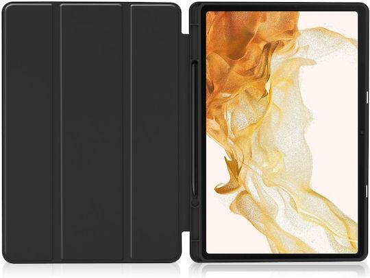 Erbord Flip Cover Dauerhafte Schwarze (Samsung Galaxy Tab S10+ Plus)