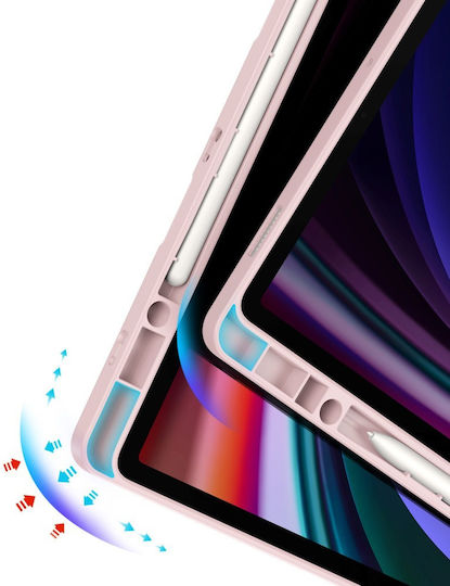 Dux Ducis Flip Cover Ροζ (Samsung Galaxy Tab S10+ Plus)