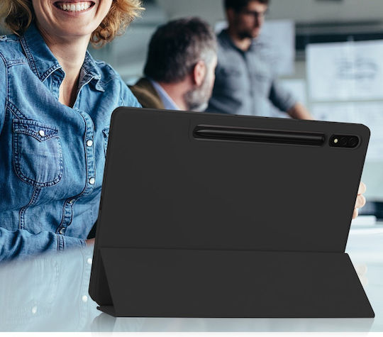 Erbord Flip Cover Dauerhafte Schwarze (Samsung Galaxy Tab S10+ Plus)