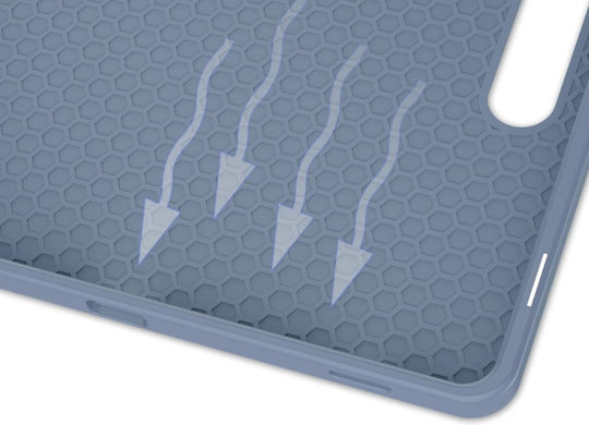 Erbord Flip Cover Durabilă Violet Samsung Galaxy Tab S9 FE