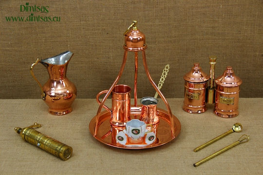 Coffee Pot Hot Sand Brewer Bronze in Copper Color 80ml