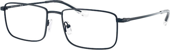 Armani Exchange Men's Metal Prescription Eyeglass Frame Blue AX1069 6099