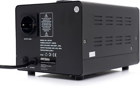 Kraft & Dele KD1931 Σταθεροποιητής Τάσης 1000VA