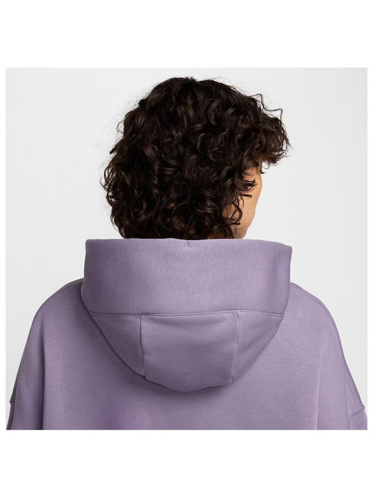 Sportswear Phoenix Long Women's Sweatshirt Hooded Purple