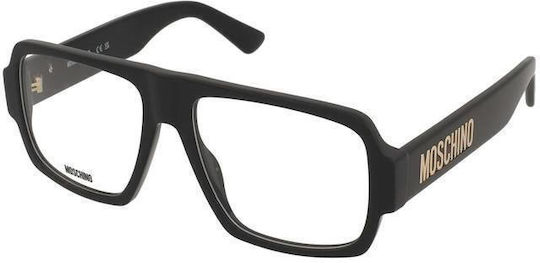 Moschino Kunststoff Brillenrahmen Schwarz MOS644 807